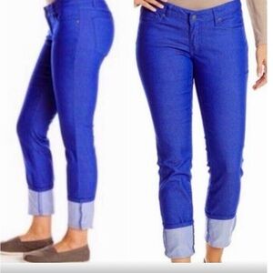 prAna Kara Jeans in Blue Jay-Organic Cotton Stretch/Low Rise-Size 12/31